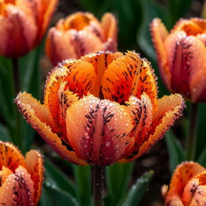 Тюльпан Литл Джем купить по цене от 199р. в интернет-магазине «Посадика» с доставкой почтой в в Ефремове и по всей России – [изображение №1].